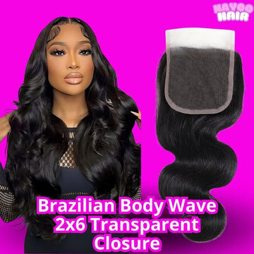 Brazilian Transparent Body Wave Closure